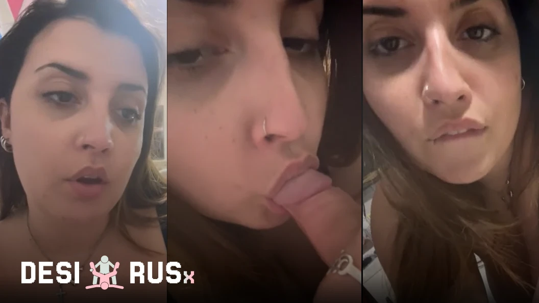 on holydays live in relationship couple getting cuddle and deep throttle blow job and 'doggy sex'